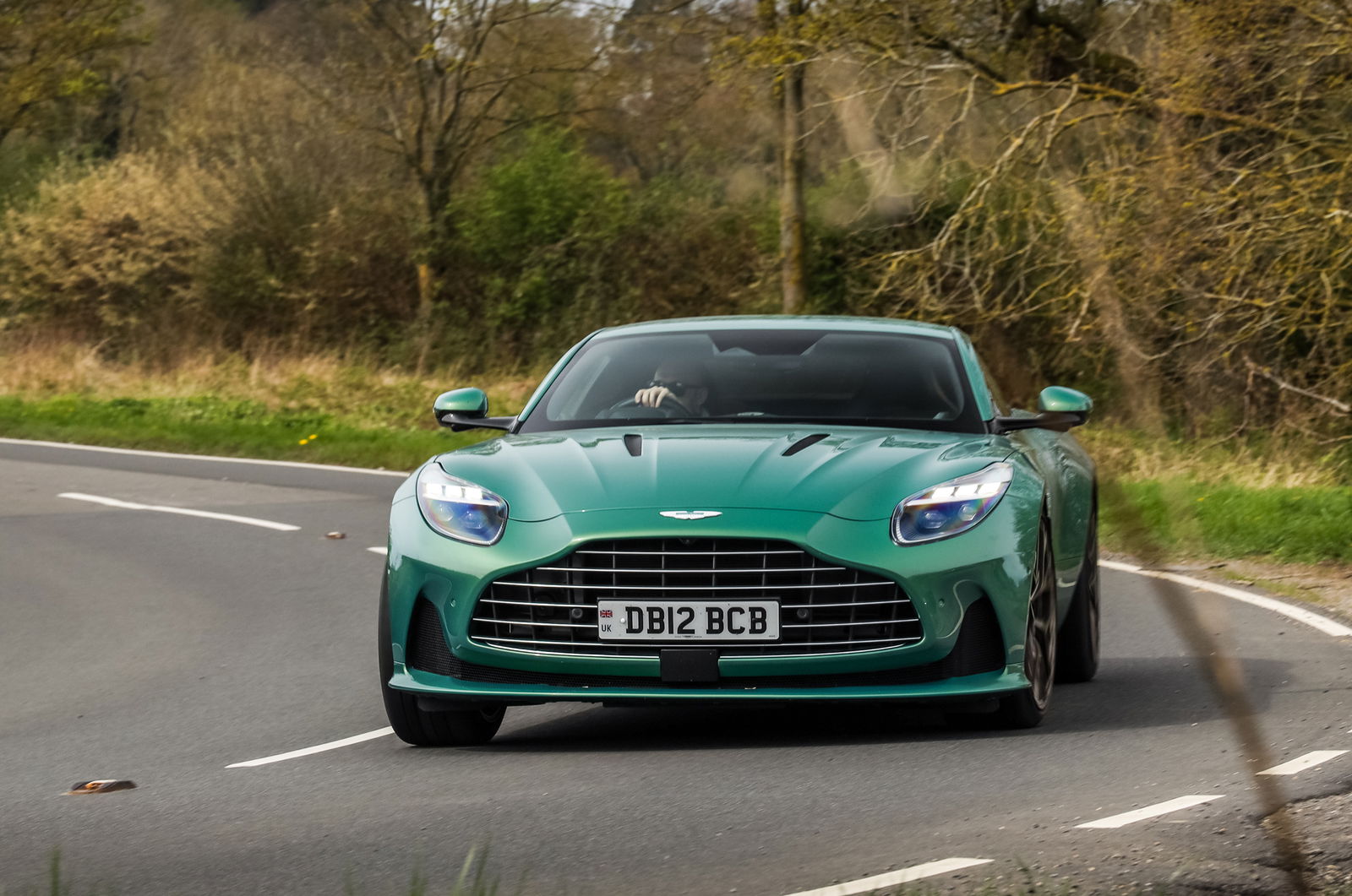 Aston Martin DB12 - driving